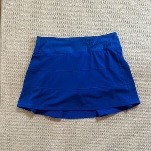 Women's Blue Athletic Skirt